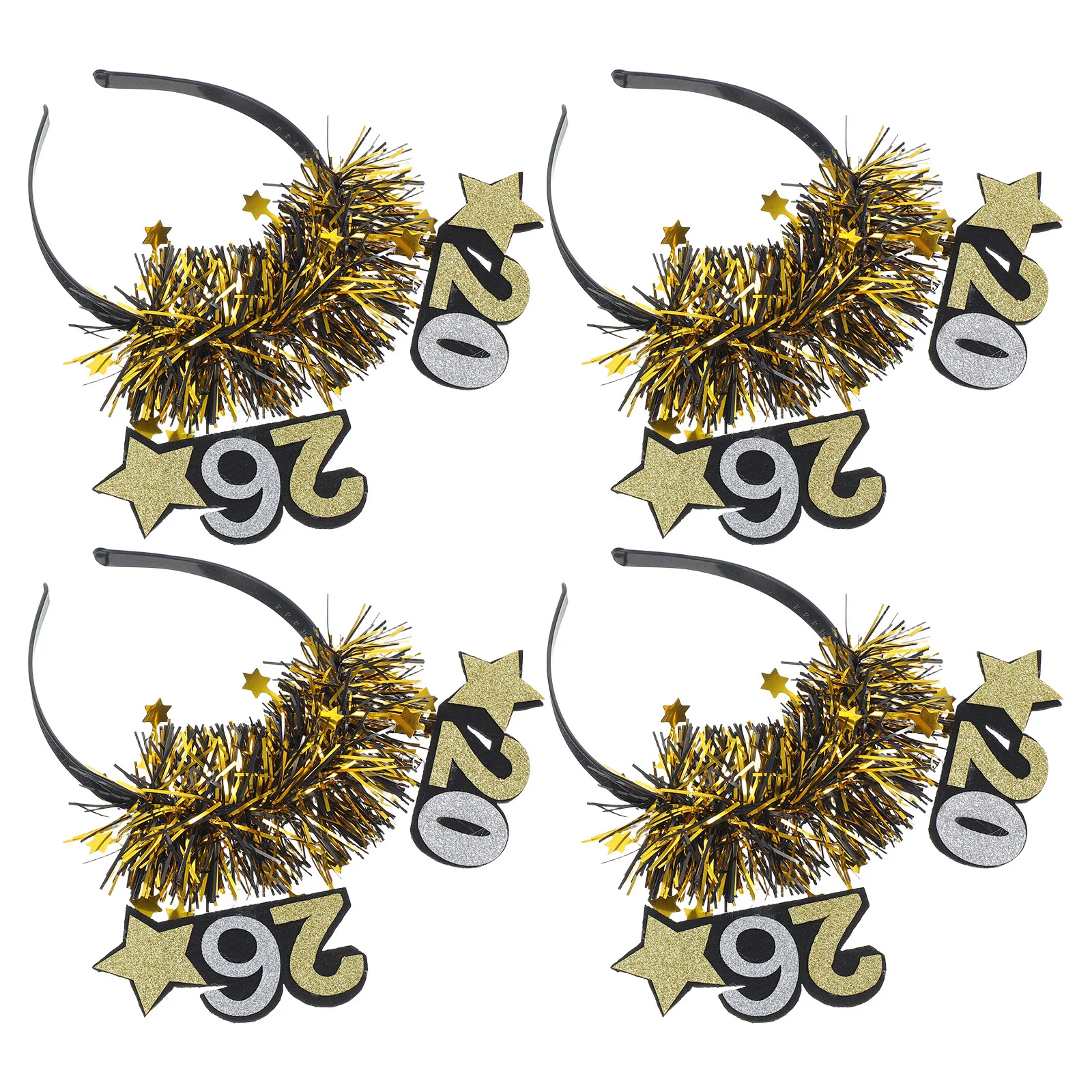 4Pcs Glitter Star Headband 2026 New Year Hair Accessory Party Tiara for Celebration Graduation Photo Booth Use
4Pcs Glitter Star Headband 2026 New Year Hair Accessory Party Tiara for Celebration Graduation Photo Booth Use