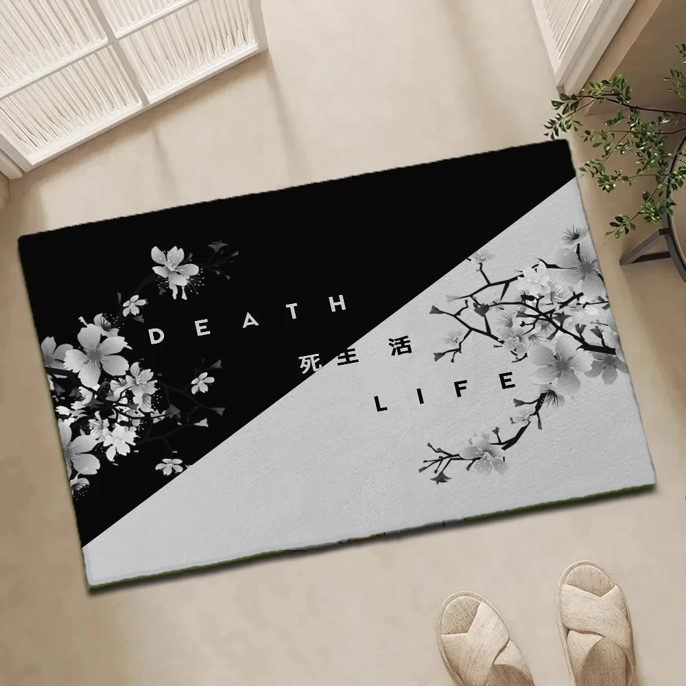 Entrance Door Mat Life Black Fashion New Living Room Rugs Doormat Carpet in the Bedroom For Kitchen Lounge Rug Home Bath Foot
Entrance Door Mat Life Black Fashion New Living Room Rugs Doormat Carpet in the Bedroom For Kitchen Lounge Rug Home Bath Foot