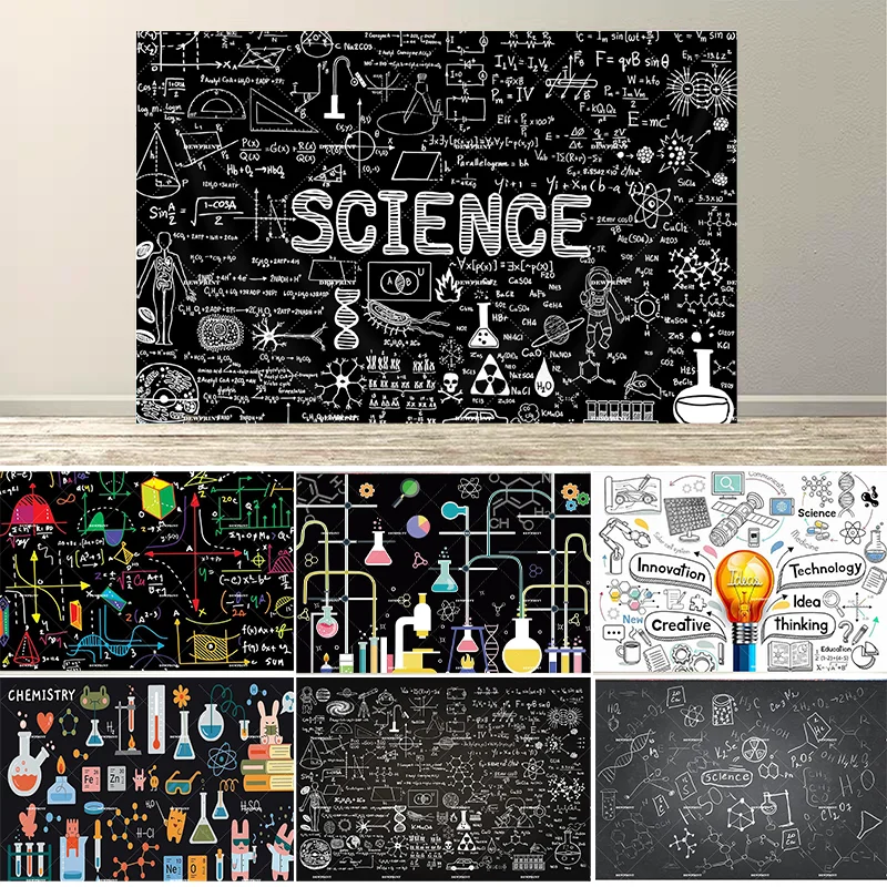 Dewprint Science Themed Background Banner for Chemistry Math Geometry and Physics Back to school Party Decoration Banner
Dewprint Science Themed Background Banner for Chemistry Math Geometry and Physics Back to school Party Decoration Banner