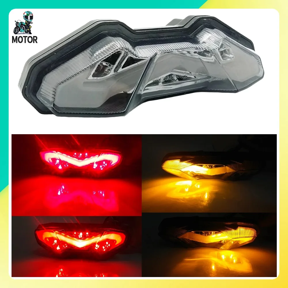 YAMAHA Led MT-09 MT-10 FZ10 FZ09 FJ09 Tracer 700 900 GT MT-07 Tracer LED Integrated Rear Tail Taillight Brake Turn Signals Light
YAMAHA Led MT-09 MT-10 FZ10 FZ09 FJ09 Tracer 700 900 GT MT-07 Tracer LED Integrated Rear Tail Taillight Brake Turn Signals Light
