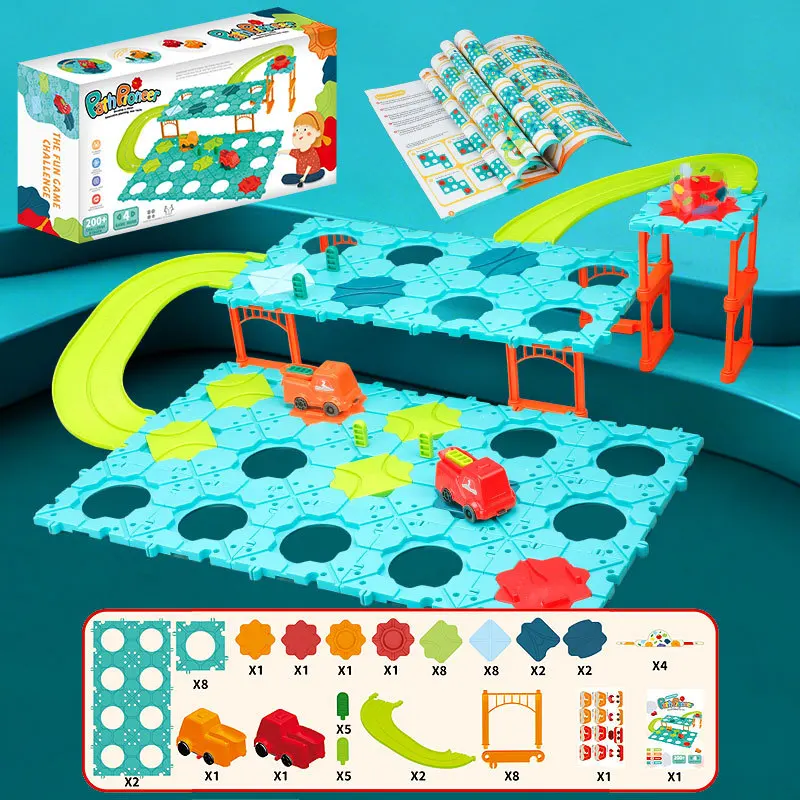 Road Building Maze 3D Puzzle Toy with Electric Car STEM Board Game Logical Thinking Building Blocks Rail Track Construction Toy
Road Building Maze 3D Puzzle Toy with Electric Car STEM Board Game Logical Thinking Building Blocks Rail Track Construction Toy