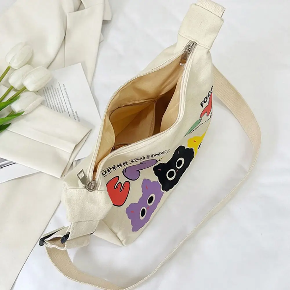 Simple Large Capacity Canvas Shoulder Bag Cartoon Korean Style Printed Crossbody Bag Handbag Cute Canvas Handbag Girls
Simple Large Capacity Canvas Shoulder Bag Cartoon Korean Style Printed Crossbody Bag Handbag Cute Canvas Handbag Girls