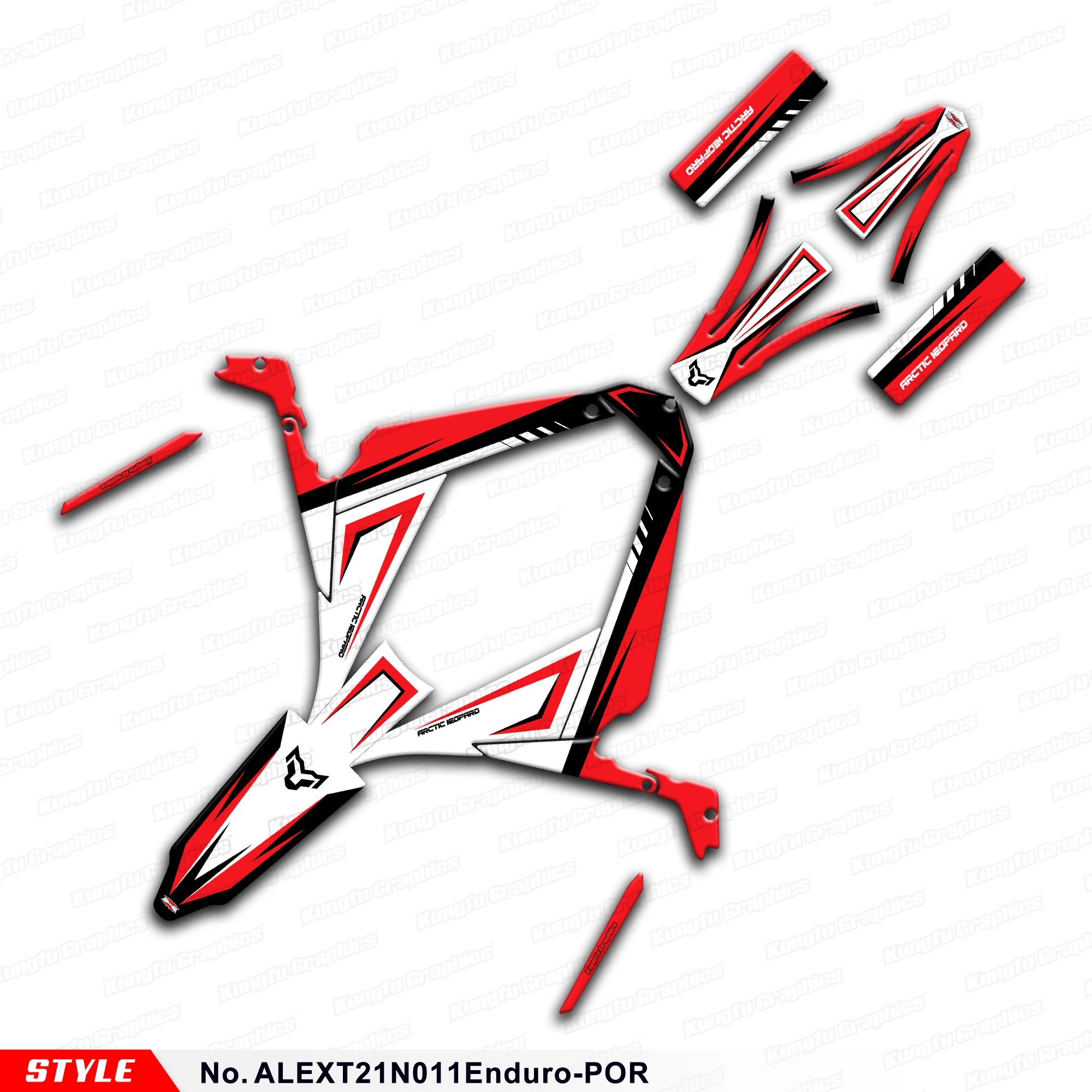 JY Racing Stickers Complete Motorcycle Decals for Arctic Leopard E-XT Trial / E-XT Enduro / Electric Off-road 560 620 680 800
JY Racing Stickers Complete Motorcycle Decals for Arctic Leopard E-XT Trial / E-XT Enduro / Electric Off-road 560 620 680 800