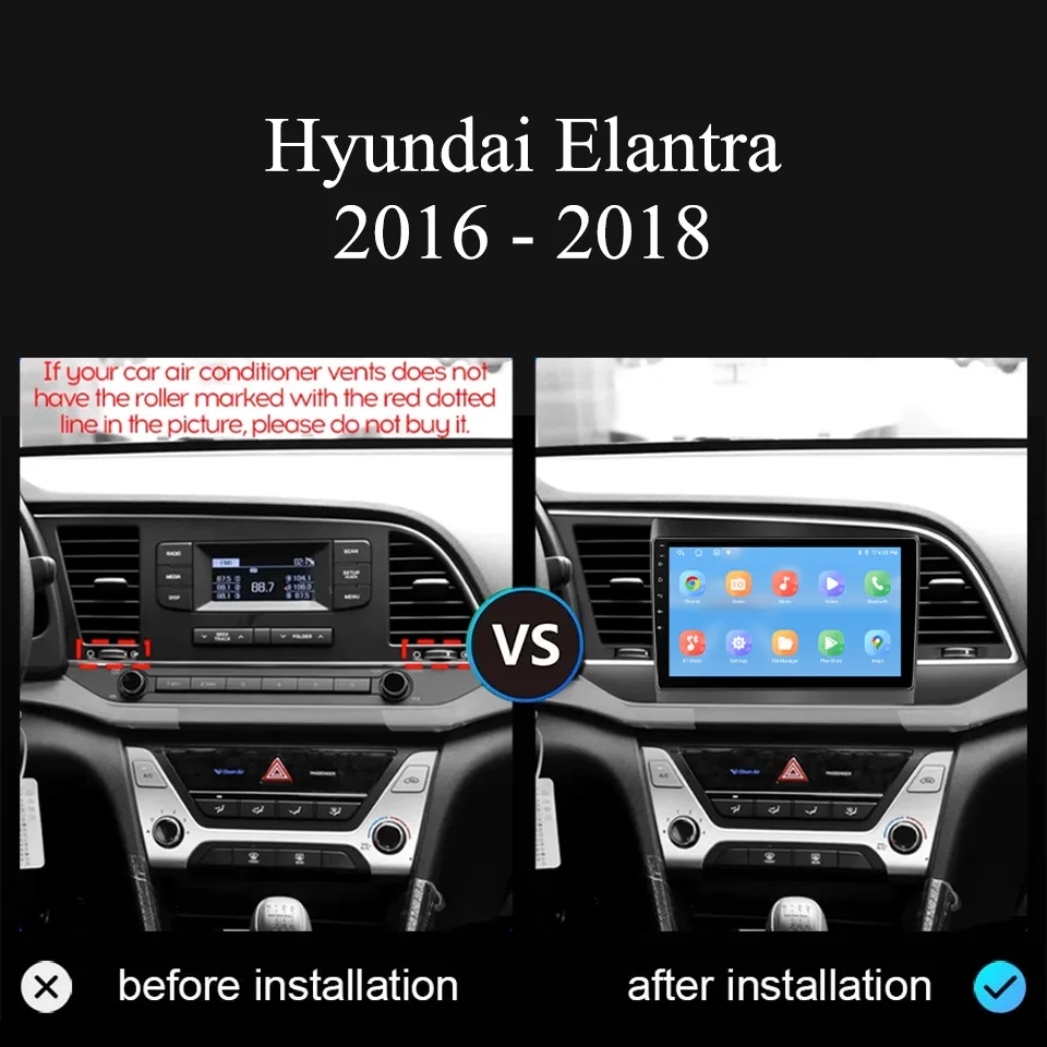 Octa Core 8G+128GB Android 14.0 For Hyundai Elantra 2016 2017 2018 Car Multimedia Stereo DVD Player Navigation GPS Radio FM AM
Octa Core 8G+128GB Android 14.0 For Hyundai Elantra 2016 2017 2018 Car Multimedia Stereo DVD Player Navigation GPS Radio FM AM