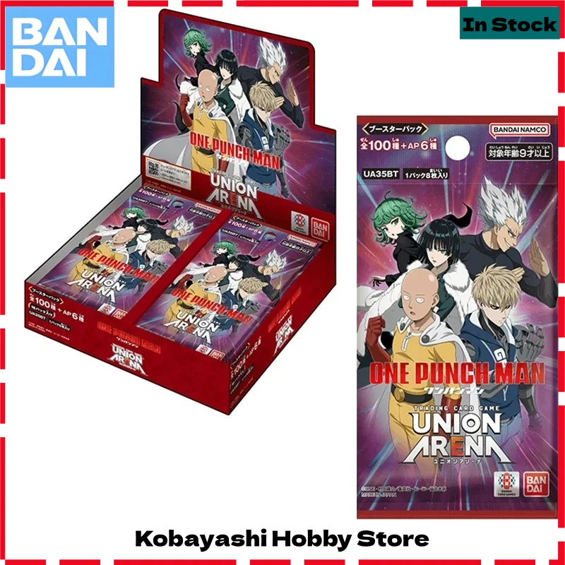 Bandai Union Arena One Punch Man UA35BT Rare Edition Japanese Original TCG Booster Box for Card Collectors Brand New in Stock
Bandai Union Arena One Punch Man UA35BT Rare Edition Japanese Original TCG Booster Box for Card Collectors Brand New in Stock