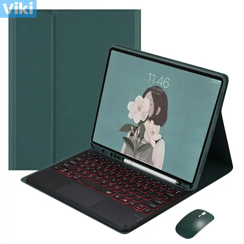 Bluetooth-клавиатура с подсветкой для Teclado Galaxy Tab S6 Lite, чехол для Samsung S7 FE S8Ultra, беспроводная Bluetooth-клавиатура, чехол для планшета
Bluetooth-клавиатура с подсветкой для Teclado Galaxy Tab S6 Lite, чехол для Samsung S7 FE S8Ultra, беспроводная Bluetooth-клавиатура, чехол для планшета