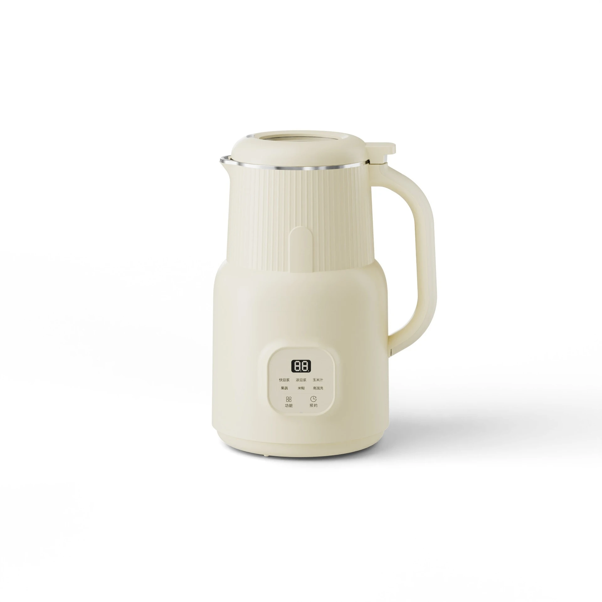 Fully automatic soybean milk machine 1-2 people household light sound multi-functional complementary food mini small
Fully automatic soybean milk machine 1-2 people household light sound multi-functional complementary food mini small