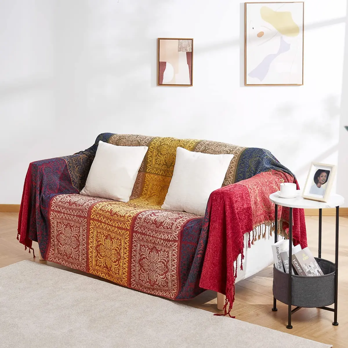 Multi-purpose Bohemian Plaid Blanket For Sofa Bed End Cover Blanket decoration blanket Nap Bedspread Cover Picnic Blanket
Multi-purpose Bohemian Plaid Blanket For Sofa Bed End Cover Blanket decoration blanket Nap Bedspread Cover Picnic Blanket