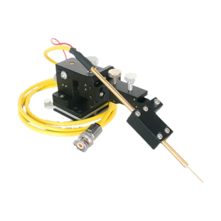Probe holder, precision manual fixture, 3D universal adjustment holder, IV chip touch, slide table
Probe holder, precision manual fixture, 3D universal adjustment holder, IV chip touch, slide table