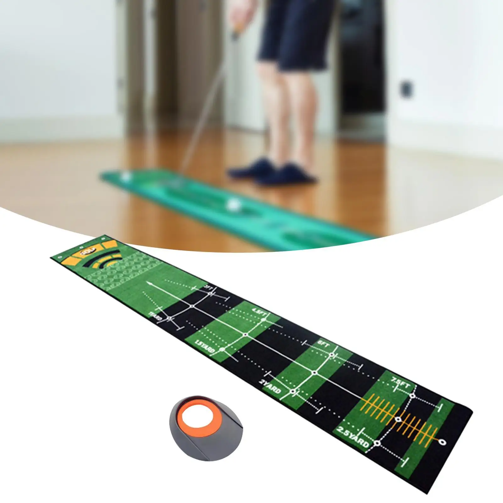Golf Putting Pad Golf Putting Practice Mat for Home Golf Accessories for Men
Golf Putting Pad Golf Putting Practice Mat for Home Golf Accessories for Men
