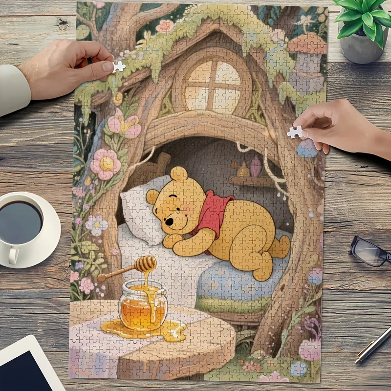 1000pcs Disney Winnie the Pooh Poster and Puzzle | Durable Thick Cardboard, Seamless, Ideal for Adults, Perfect for Birthday a
1000pcs Disney Winnie the Pooh Poster and Puzzle | Durable Thick Cardboard, Seamless, Ideal for Adults, Perfect for Birthday a