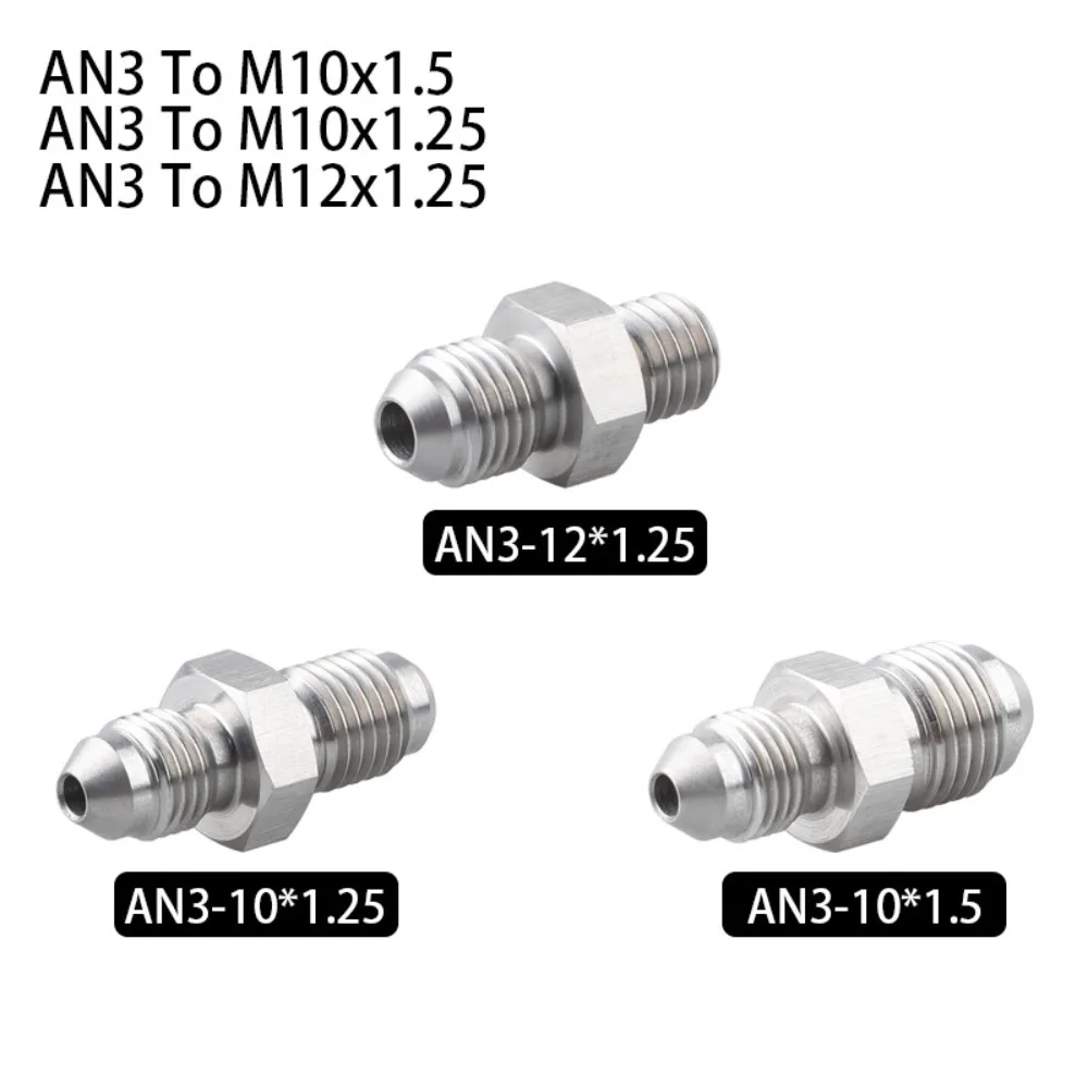 Auto Modification Parts, Brake Steel Throat Stainless Steel Connector AN3 Brake Pipe Double Head Thread External Wire Connector
Auto Modification Parts, Brake Steel Throat Stainless Steel Connector AN3 Brake Pipe Double Head Thread External Wire Connector