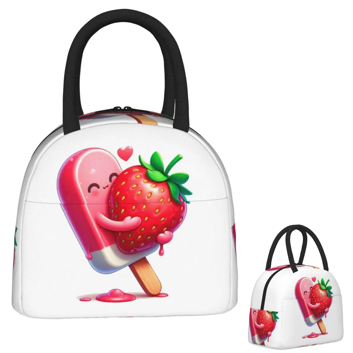 Strawberry Ice Cream Dessert 2 Insulated Lunch Bag for Women Children Leakproof Food Boxes Thermal Lunch Box Tote
Strawberry Ice Cream Dessert 2 Insulated Lunch Bag for Women Children Leakproof Food Boxes Thermal Lunch Box Tote