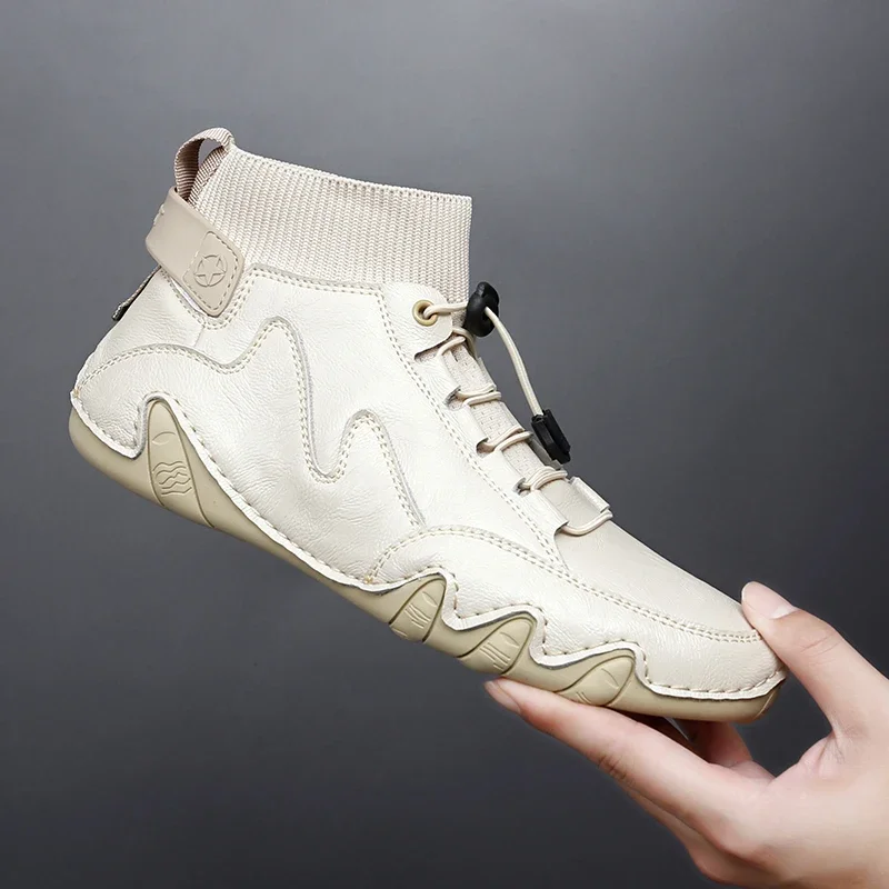 Couple Casual Casual Boots Spring And Autumn New Fashion Anti Slip Socks Boots Men's And Women's Outdoor Sports Boots Size 38-46
Couple Casual Casual Boots Spring And Autumn New Fashion Anti Slip Socks Boots Men's And Women's Outdoor Sports Boots Size 38-46