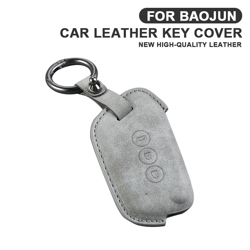 Leather Car Key Case Cover Shell Fob For Wuling Baojun 510 530 310 560 610 630 730 330 360 310W Car Keyring Keychain Accessories
Leather Car Key Case Cover Shell Fob For Wuling Baojun 510 530 310 560 610 630 730 330 360 310W Car Keyring Keychain Accessories