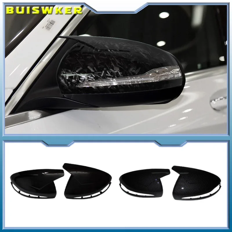 For Mercedes-Benz E GLC S C Class W205 W213 X253 W222 Car Rearview Side Mirror Decorate Cover Trim Carbon fiber appearance
For Mercedes-Benz E GLC S C Class W205 W213 X253 W222 Car Rearview Side Mirror Decorate Cover Trim Carbon fiber appearance