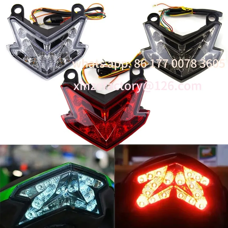 Customizable Motorcycle Brake Taillight Turn Signal Indicator Tail Lights Led Rear Lamp
Customizable Motorcycle Brake Taillight Turn Signal Indicator Tail Lights Led Rear Lamp