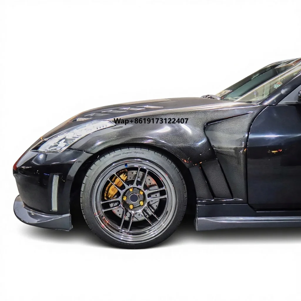 EJW MBJ-2 Style Carbon Fiber Black Leaf Board 2003-2008 for 350Z High Quality Fenders Retrofit/Upgrade 100% Fitment
EJW MBJ-2 Style Carbon Fiber Black Leaf Board 2003-2008 for 350Z High Quality Fenders Retrofit/Upgrade 100% Fitment