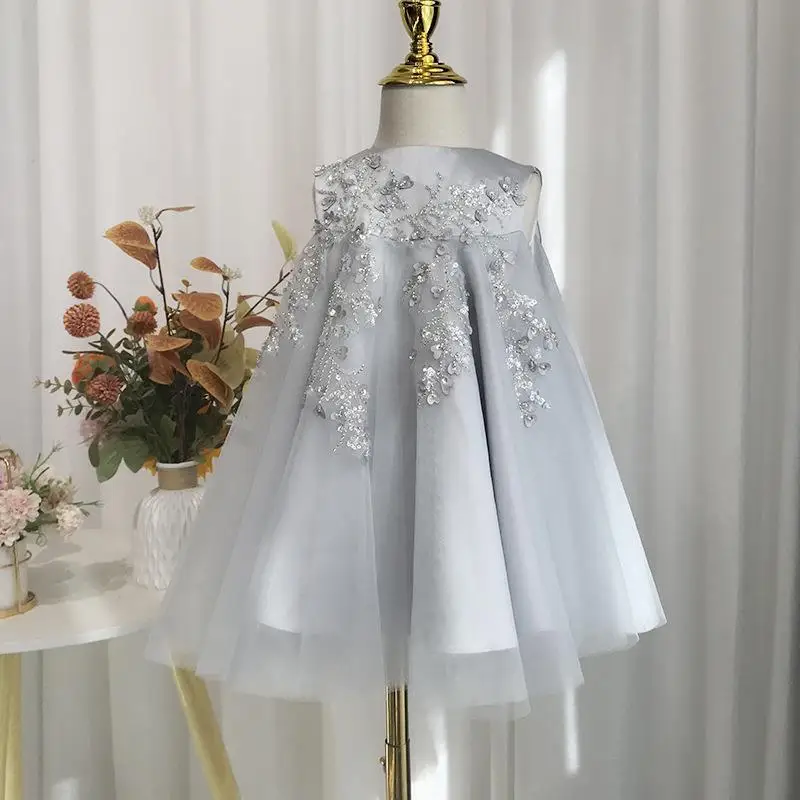 Baby One-Year-Old Formal Dress for Girls Korean Style High-Waist Dress Birthday Flower Girl Wedding Dress Elegant and Stylish Pr
Baby One-Year-Old Formal Dress for Girls Korean Style High-Waist Dress Birthday Flower Girl Wedding Dress Elegant and Stylish Pr