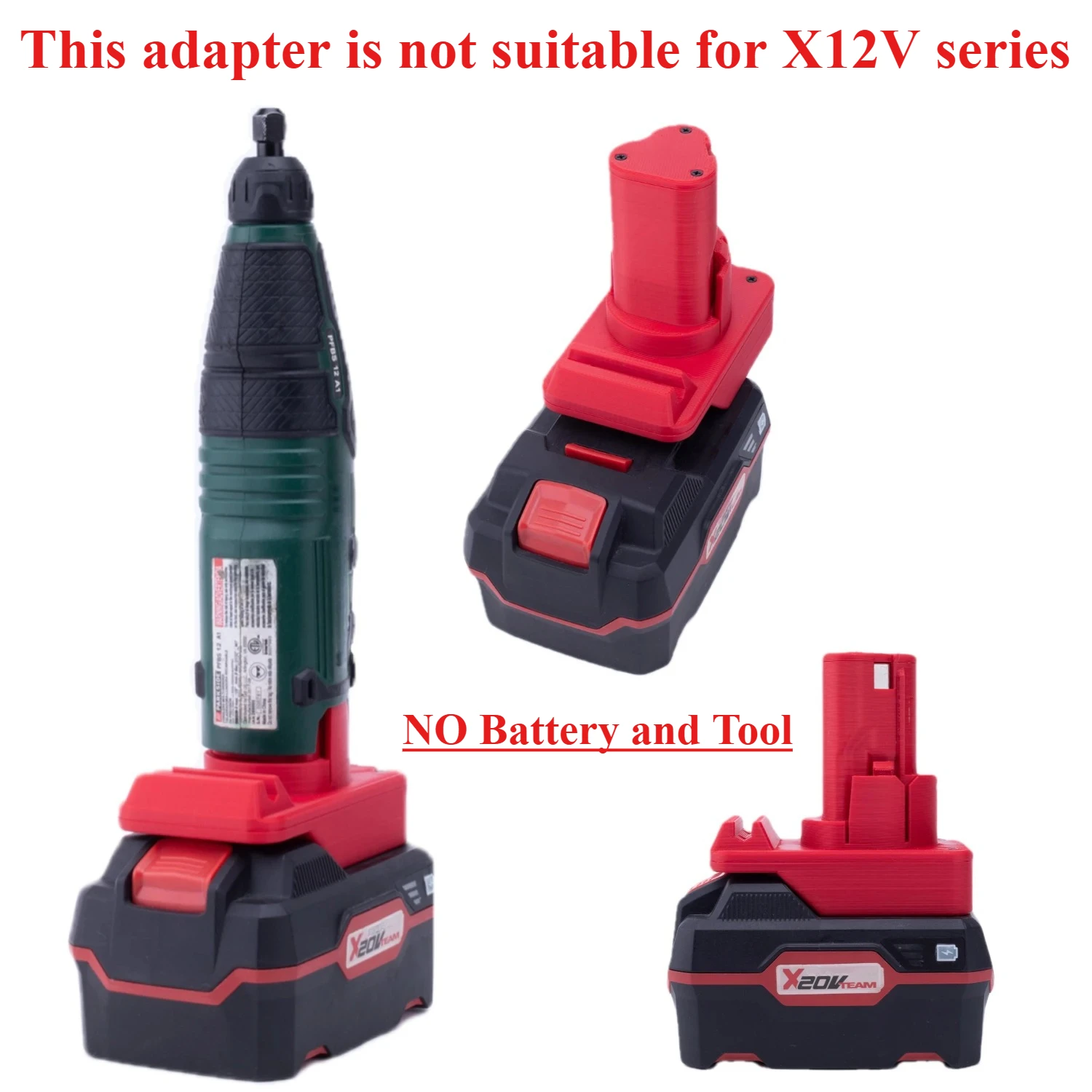 For LID Parkside X20V Battery Convert To Parkside 12V PAB LI Series Portable Cordless Tool Power Converter(No battery)
For LID Parkside X20V Battery Convert To Parkside 12V PAB LI Series Portable Cordless Tool Power Converter(No battery)