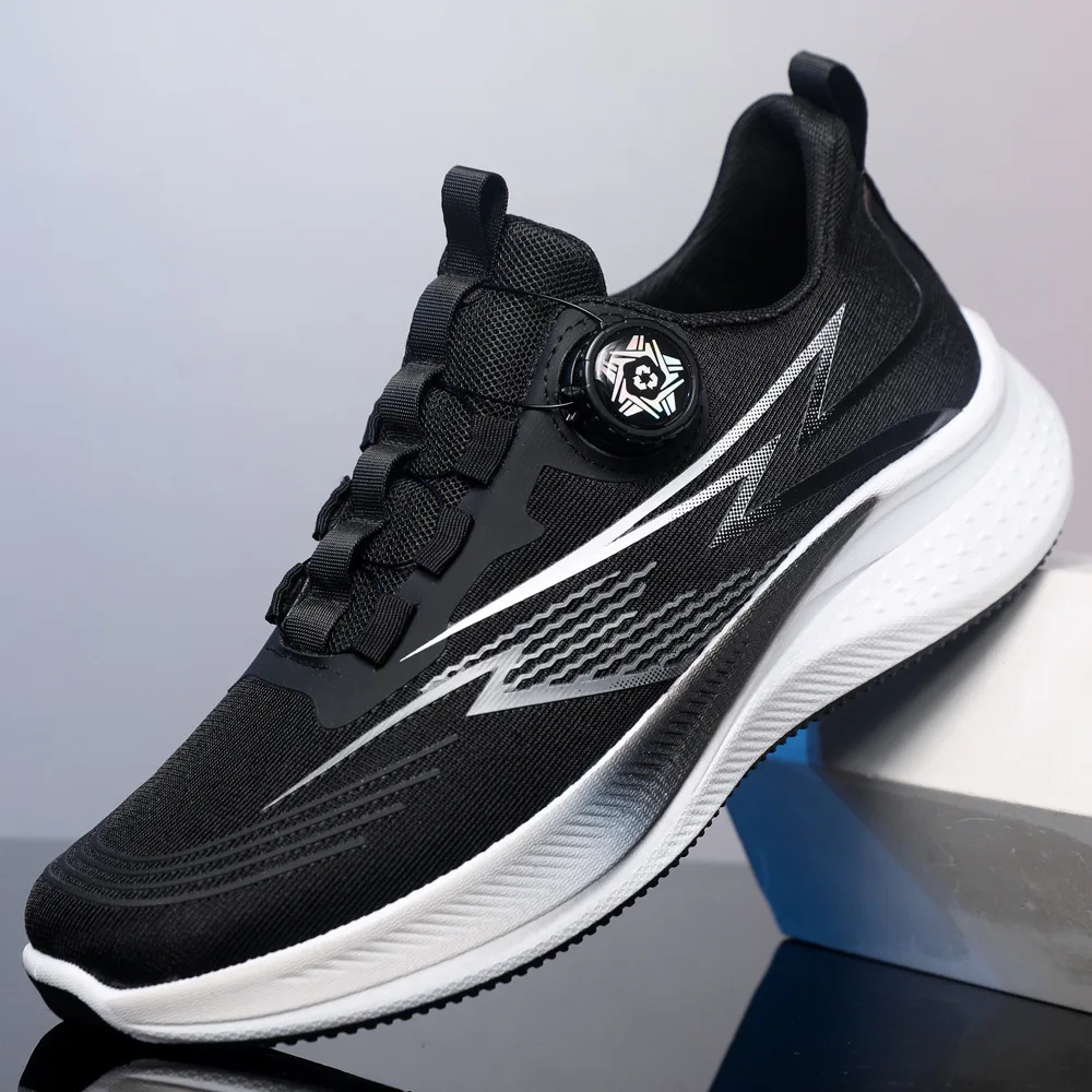 Men's Spring New Mesh Breathable Sports Shoes Fashionable Trendy Outdoor Running Shoes Comfortable Slip-On Sneakers
Men's Spring New Mesh Breathable Sports Shoes Fashionable Trendy Outdoor Running Shoes Comfortable Slip-On Sneakers
