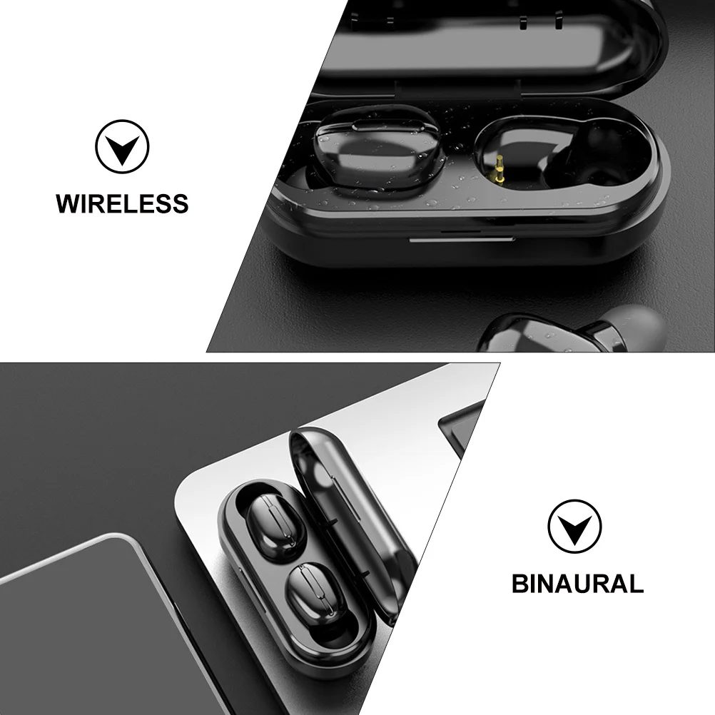 1 Set Earbuds Wireless 5.0 Low Power Consumption Binaural Calls Noise Reduction Comfortable Silicone Ear Caps Ipx6
1 Set Earbuds Wireless 5.0 Low Power Consumption Binaural Calls Noise Reduction Comfortable Silicone Ear Caps Ipx6