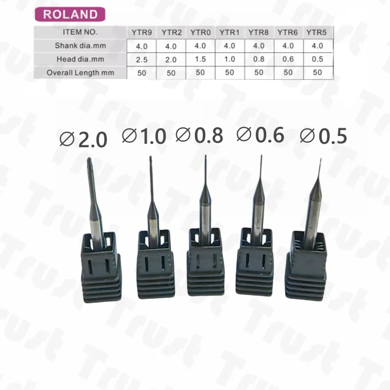 5 Sizes Dental Roland DLC Bur CAD CAM Zirconia Milling Burs D4 Cutting Bur Coated
5 Sizes Dental Roland DLC Bur CAD CAM Zirconia Milling Burs D4 Cutting Bur Coated