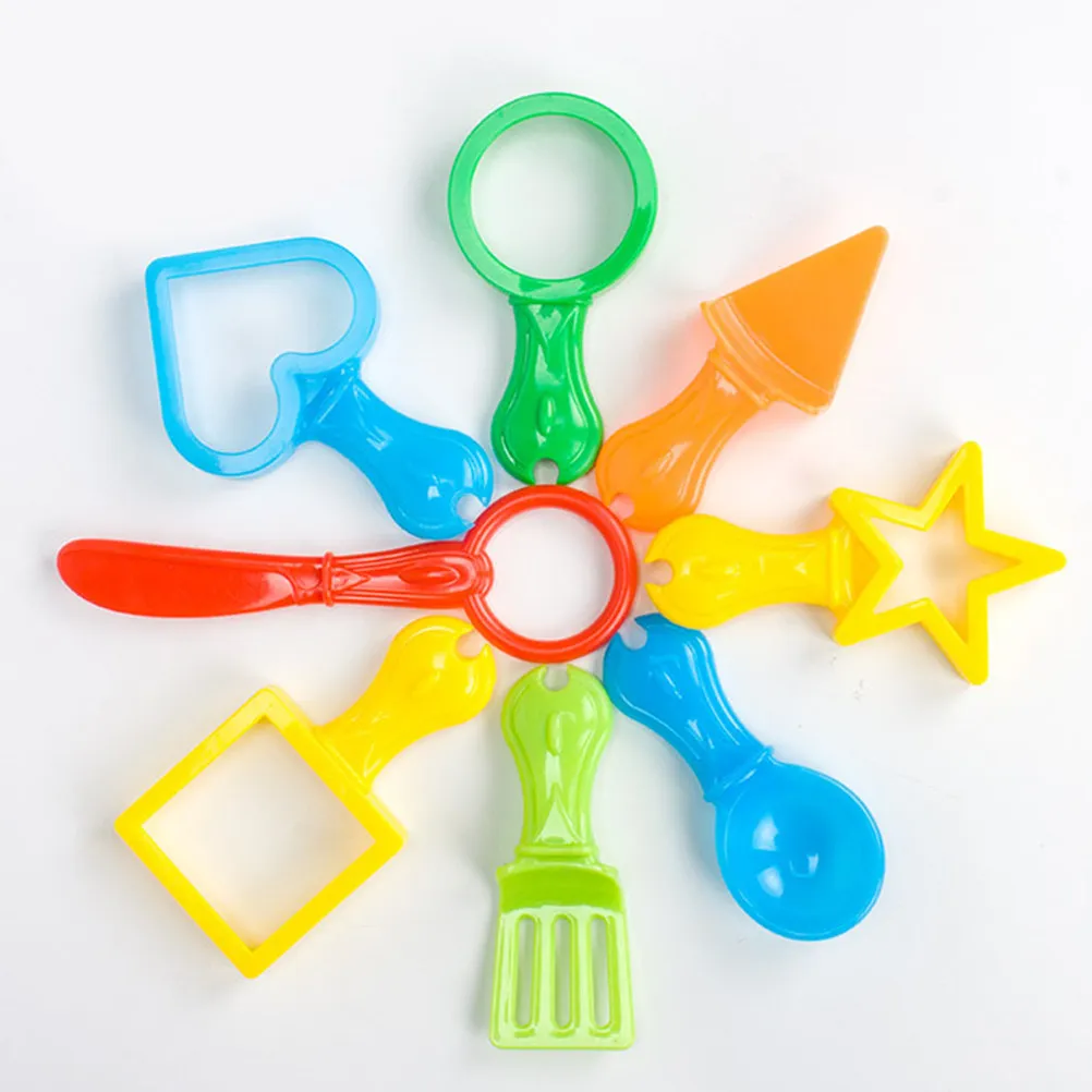 15Pcs Plasticine Mould Set Assorted Plastic DIY Tools for Kids Early Learning Hand-Eye Coordination Creativity
15Pcs Plasticine Mould Set Assorted Plastic DIY Tools for Kids Early Learning Hand-Eye Coordination Creativity