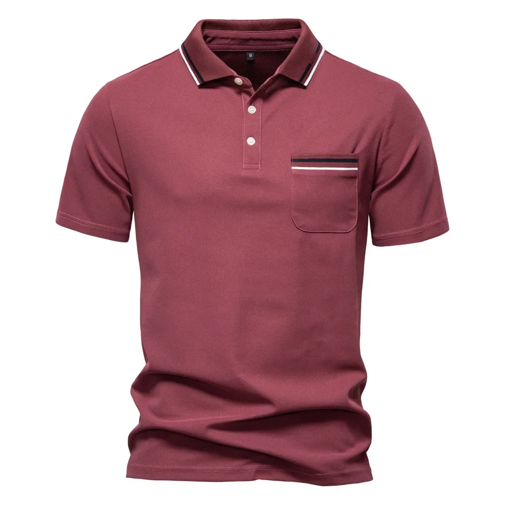 LIBIELIY 2025 Summer New Fashion Men's Short Sleeve Turn-down Collar Polo Shirts Casual Trendy Business Loose T-shirts Male Clot
LIBIELIY 2025 Summer New Fashion Men's Short Sleeve Turn-down Collar Polo Shirts Casual Trendy Business Loose T-shirts Male Clot