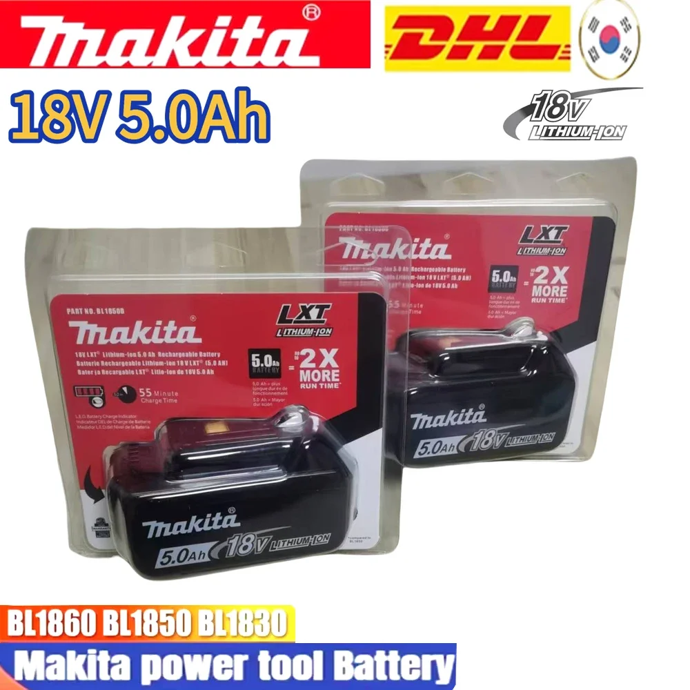 New packaging original Makita tool 18V 5/6/Ah rechargeable battery, long battery life, fast charging, charger, quality assurance
New packaging original Makita tool 18V 5/6/Ah rechargeable battery, long battery life, fast charging, charger, quality assurance