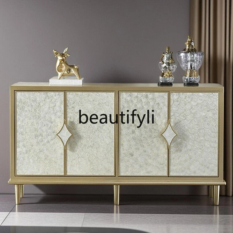 A26 Designer porch cabinet partition side cabinet American light luxury shell solid wood shoe cabinet
A26 Designer porch cabinet partition side cabinet American light luxury shell solid wood shoe cabinet