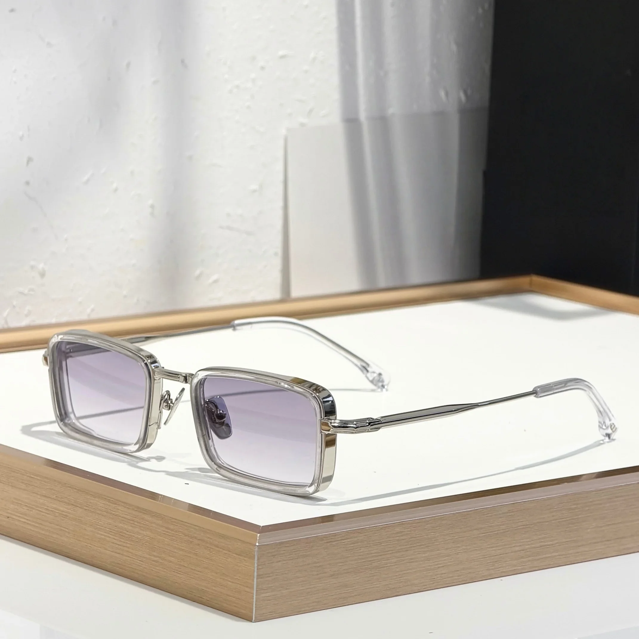 JD PIERCE 48-21 Top Quality Mens Sunglasses for Women Retro Trend Luxury Acetate Titanium UV400 Designer Sunglasses Frame
JD PIERCE 48-21 Top Quality Mens Sunglasses for Women Retro Trend Luxury Acetate Titanium UV400 Designer Sunglasses Frame