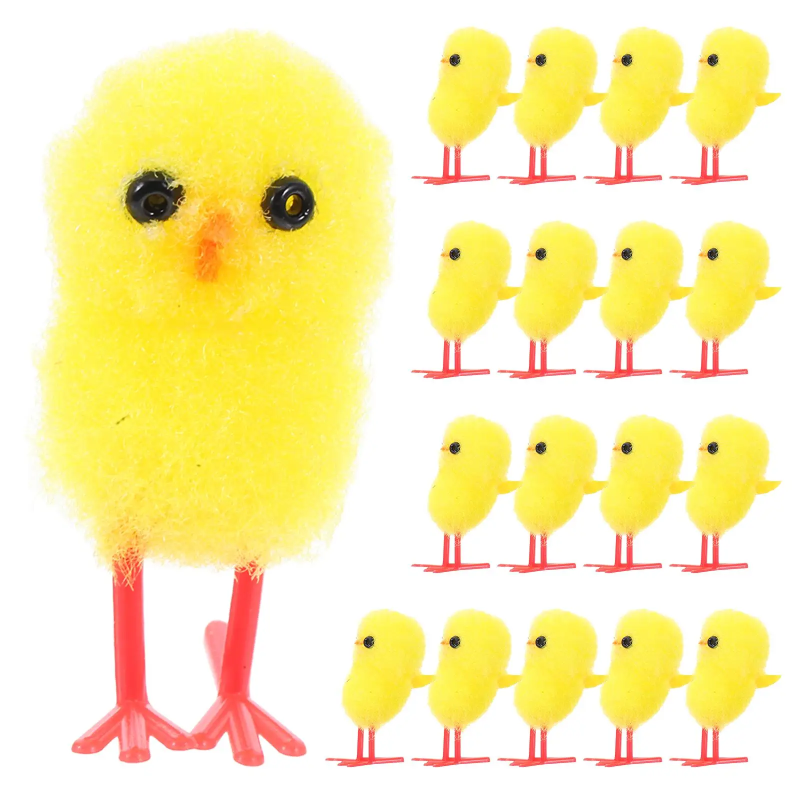 18 Pcs Easter Chick Ornaments Plush Figurine Chicken Party Favors Chickens Decor Decorations Child
18 Pcs Easter Chick Ornaments Plush Figurine Chicken Party Favors Chickens Decor Decorations Child