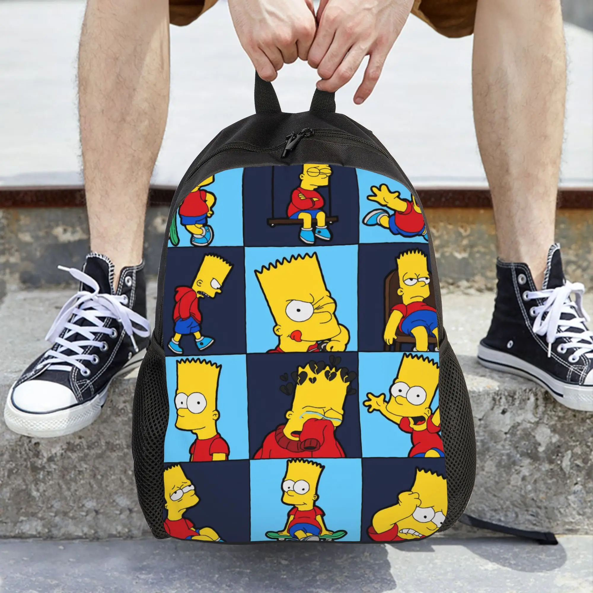 Женский рюкзак с рисунком S-Simpsons, модная детская школьная сумка, компьютерный рюкзак, дорожный рюкзак для мальчиков и девочек
Женский рюкзак с рисунком S-Simpsons, модная детская школьная сумка, компьютерный рюкзак, дорожный рюкзак для мальчиков и девочек