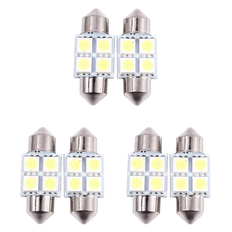 A41I DC 12 В 31 мм 4 5050 SMD салон автомобиля купольный гирлянда светодиодный светильник белый 6 шт.
A41I DC 12 В 31 мм 4 5050 SMD салон автомобиля купольный гирлянда светодиодный светильник белый 6 шт.