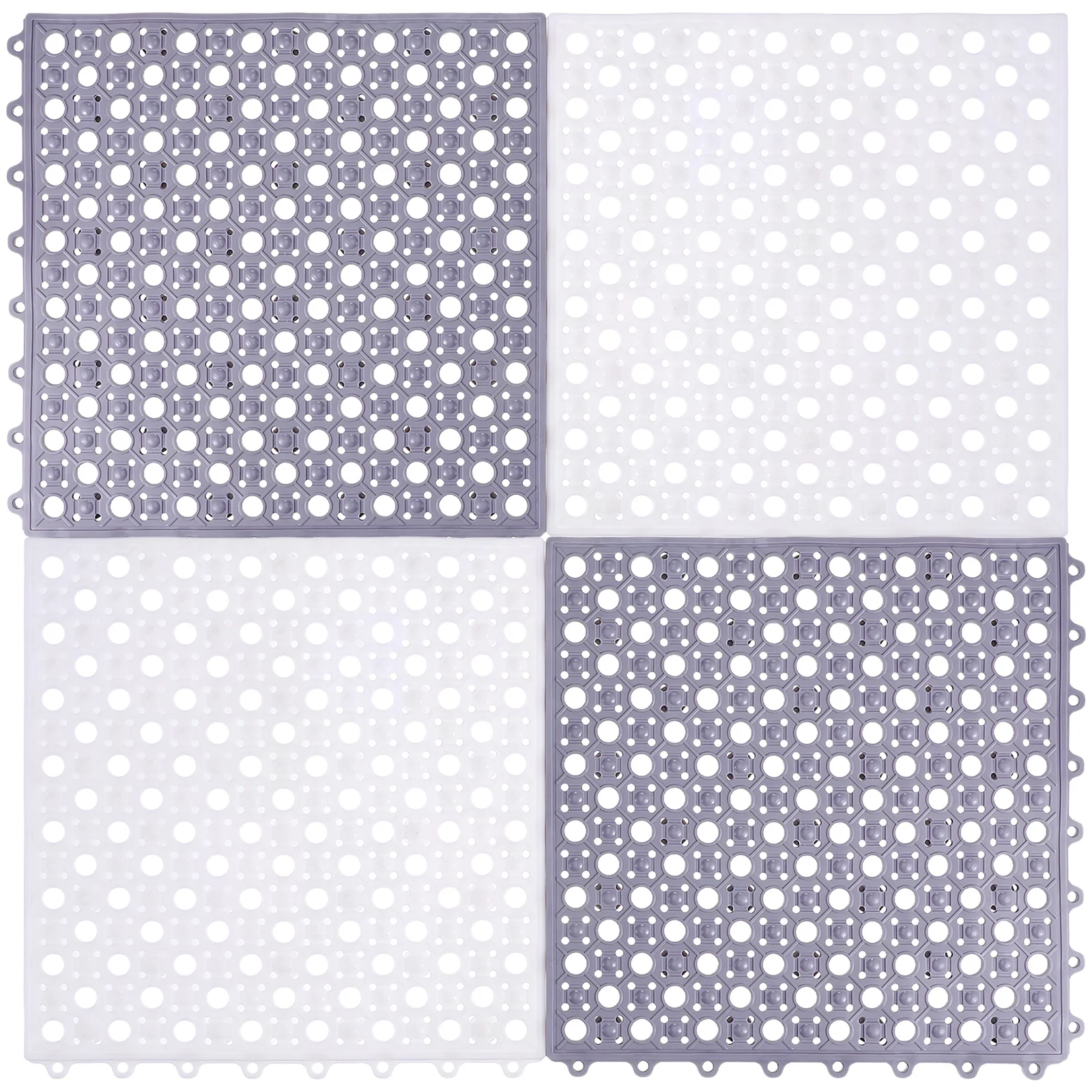 4 Pcs Non slip Bathroom Mat Hollow Design Soft Comfortable Suction Cups Shower Room Outdoor Elderly Quick Dry Bath Mats
4 Pcs Non slip Bathroom Mat Hollow Design Soft Comfortable Suction Cups Shower Room Outdoor Elderly Quick Dry Bath Mats