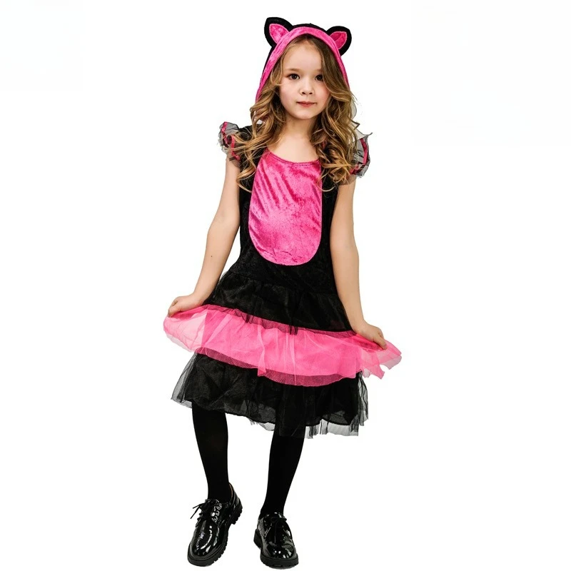 Cute Pink Cat Princess Dress For Children And Girls On Halloween Stage Performance Costume Carnival Cosplay
Cute Pink Cat Princess Dress For Children And Girls On Halloween Stage Performance Costume Carnival Cosplay