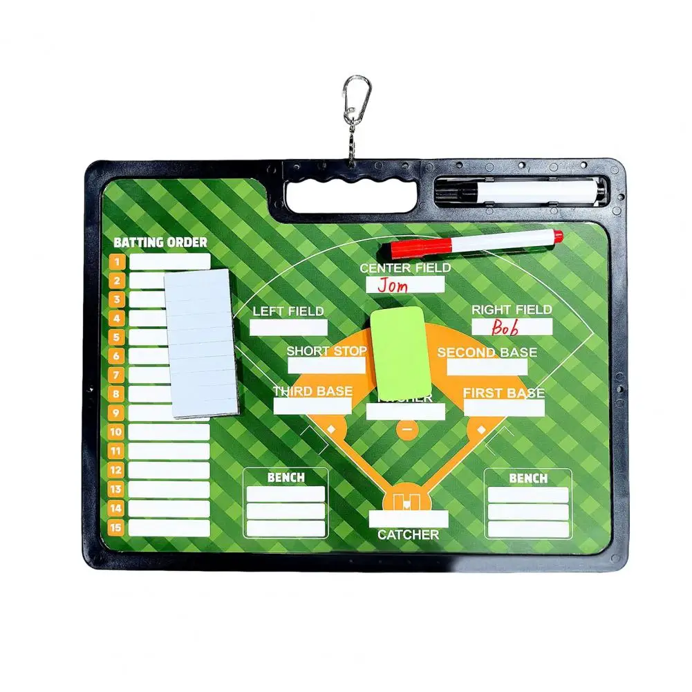 Baseball Lineup Board with Handle Baseball Lineup Board with Notes Section Baseball Magnetic Lineup for Dugout for Planning
Baseball Lineup Board with Handle Baseball Lineup Board with Notes Section Baseball Magnetic Lineup for Dugout for Planning