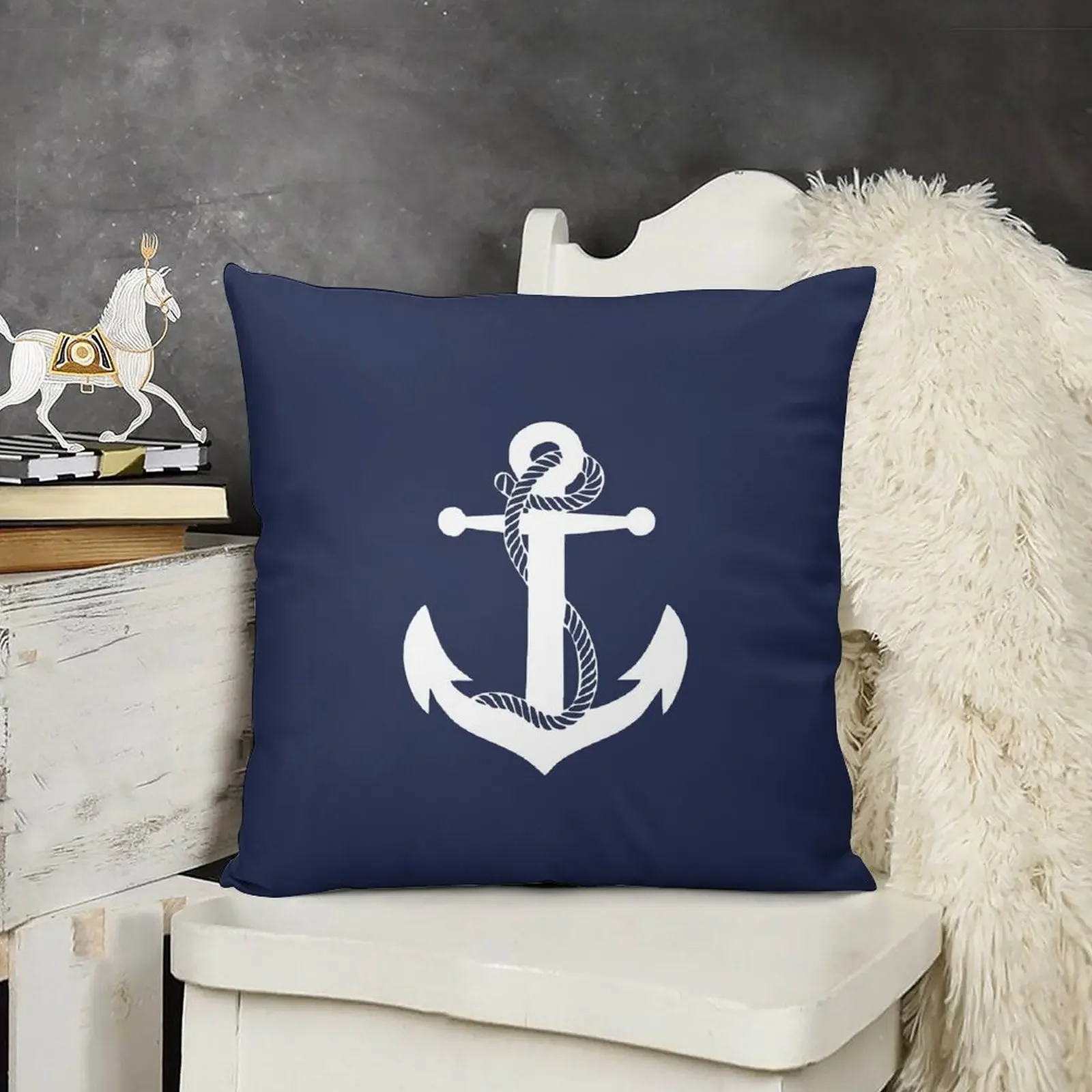 Anchor White Throw Pillow christmas pillow case Couch Pillows Decorative Cover For Living Room pillow
Anchor White Throw Pillow christmas pillow case Couch Pillows Decorative Cover For Living Room pillow