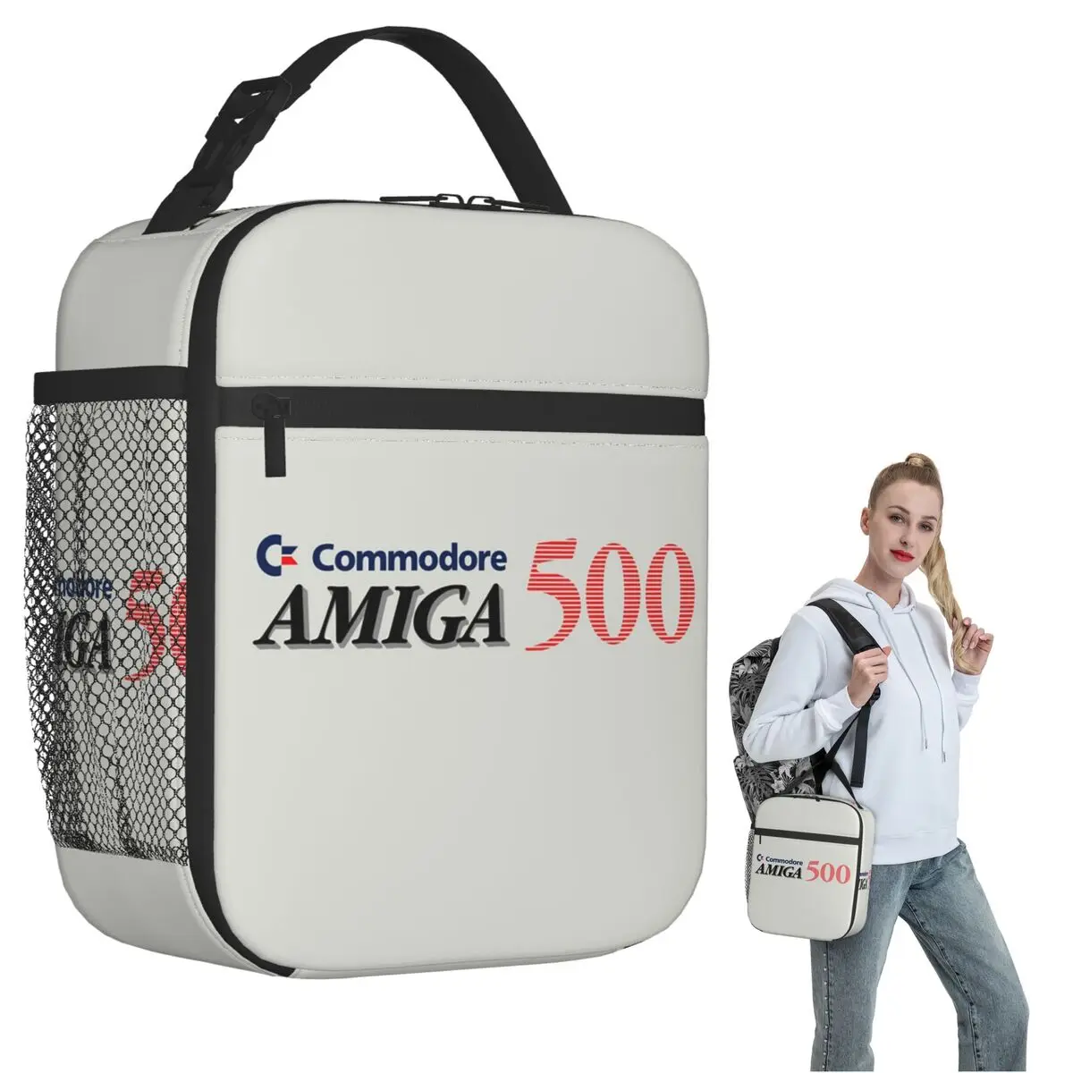 Commodore Amiga 500 Insulated Lunch Bag for Women Children Portable Food Boxes Thermal Lunch Box Tote
Commodore Amiga 500 Insulated Lunch Bag for Women Children Portable Food Boxes Thermal Lunch Box Tote