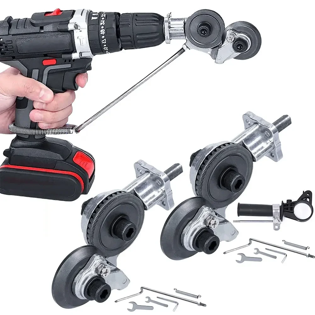 Electric Drill Plate Cutter Attachment Metal Sheet Cutter Nibbler Saw Cutter Free Cutting Tool Plate Punch Scissors Power Tools
Electric Drill Plate Cutter Attachment Metal Sheet Cutter Nibbler Saw Cutter Free Cutting Tool Plate Punch Scissors Power Tools