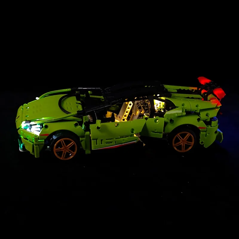 LED Light Kit For Green Sports Car Building Blocks Model Creative Ambient Decor Lighting Set Building Blocks Not Included
LED Light Kit For Green Sports Car Building Blocks Model Creative Ambient Decor Lighting Set Building Blocks Not Included