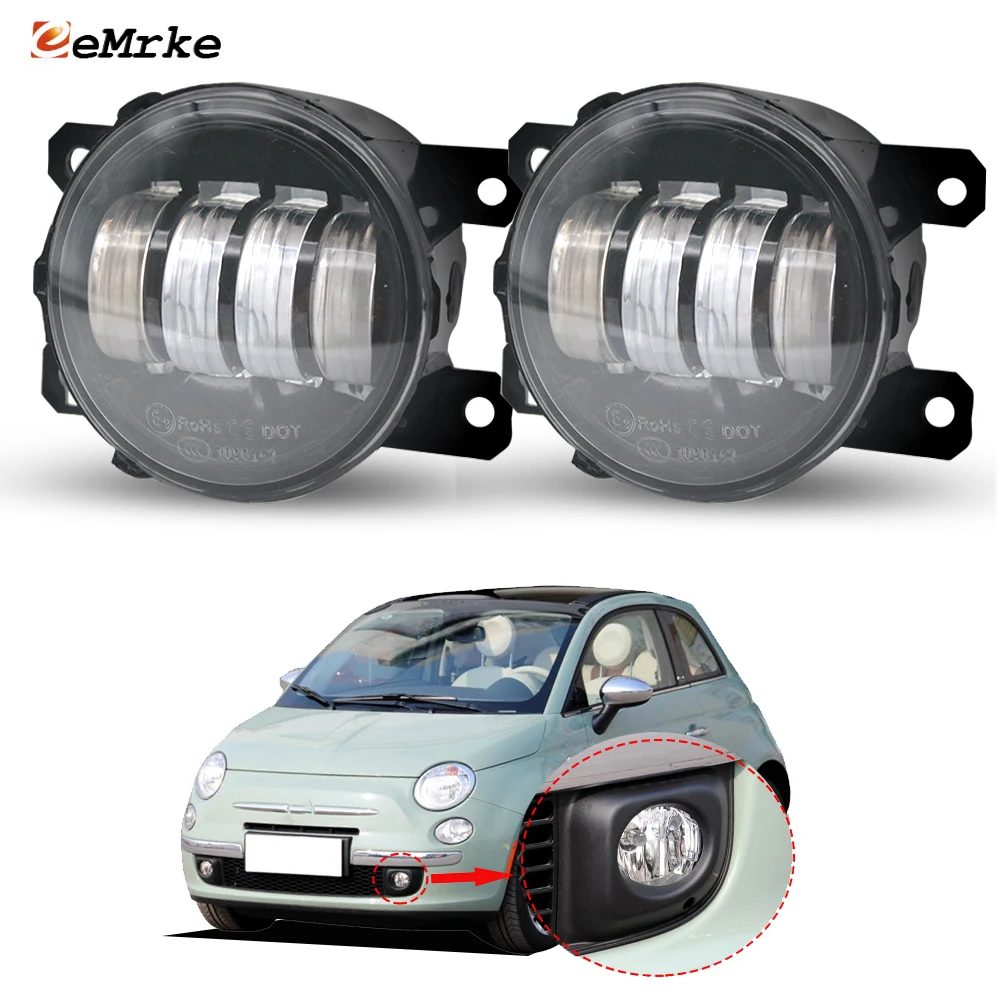 Модернизированные светодиодные противотуманные фары (PTF) с ДХО для Fiat 500, 500L, Doblo, Panda, Punto, Argo, Cronos, Mobi, Ducato 2015 года и новее
Модернизированные светодиодные противотуманные фары (PTF) с ДХО для Fiat 500, 500L, Doblo, Panda, Punto, Argo, Cronos, Mobi, Ducato 2015 года и новее