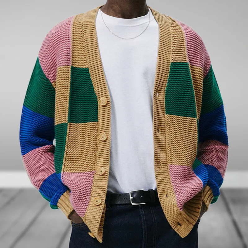 Winter Autumn And New Fashion Men's Lapel Leisure Cardigan Men's Coat Long Sleeve Jacquard Knit Sweater Men's Sweater
Winter Autumn And New Fashion Men's Lapel Leisure Cardigan Men's Coat Long Sleeve Jacquard Knit Sweater Men's Sweater