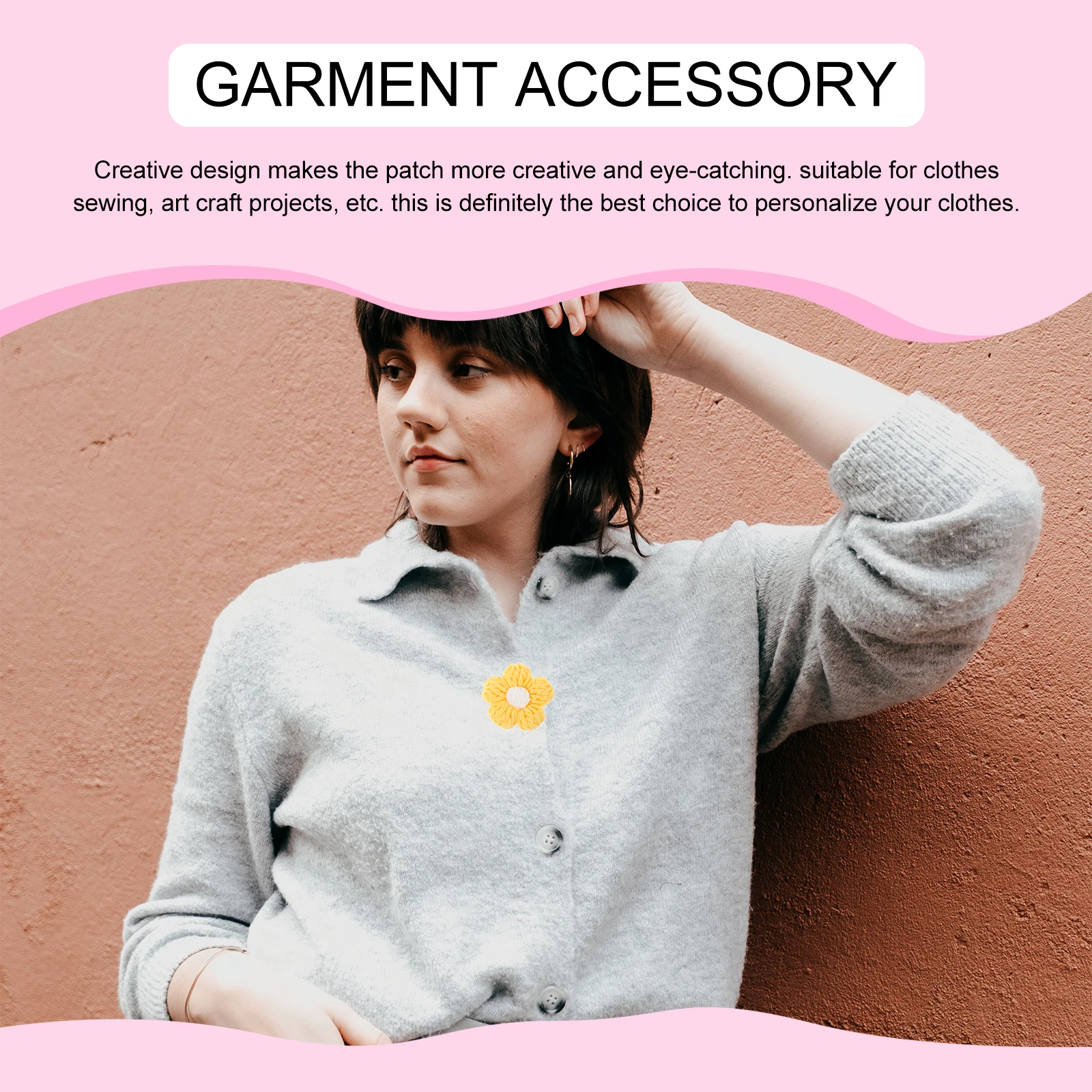 4Pcs Cloth Flowers Accessories for Clothes Brooch Phone Cover Bag Decor Durable Garment Craft Project Elastic Band
4Pcs Cloth Flowers Accessories for Clothes Brooch Phone Cover Bag Decor Durable Garment Craft Project Elastic Band