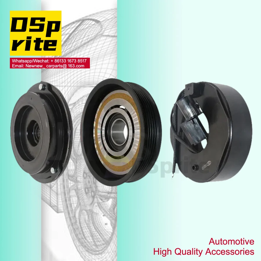 AC Air Conditoning Compressor Pulley Clutch for Kia Sorento 3.3 Carnival 4472606590 977013E865 977013E850 97701-3E850 4472606591
AC Air Conditoning Compressor Pulley Clutch for Kia Sorento 3.3 Carnival 4472606590 977013E865 977013E850 97701-3E850 4472606591