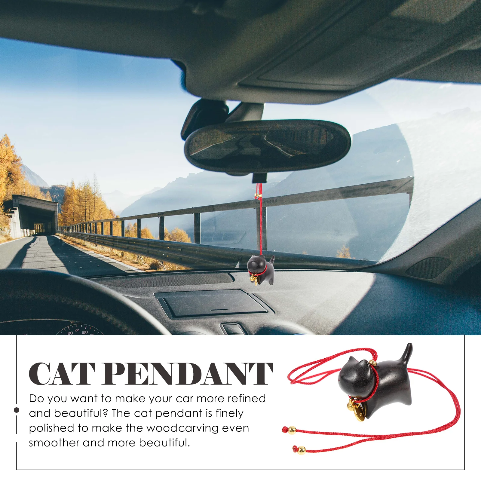 Creative Black Ebony Wood Cat Pendant Hanging Decor for Car Keychain Bag DIY Wooden Accessory Home Decoration Cat Statue
Creative Black Ebony Wood Cat Pendant Hanging Decor for Car Keychain Bag DIY Wooden Accessory Home Decoration Cat Statue