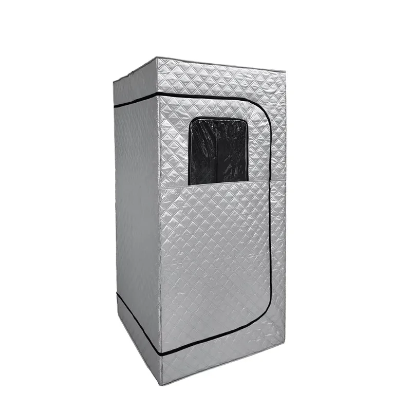 White Modern Design Portable Foldable Sauna with Transom Windows for Bathroom Use
White Modern Design Portable Foldable Sauna with Transom Windows for Bathroom Use