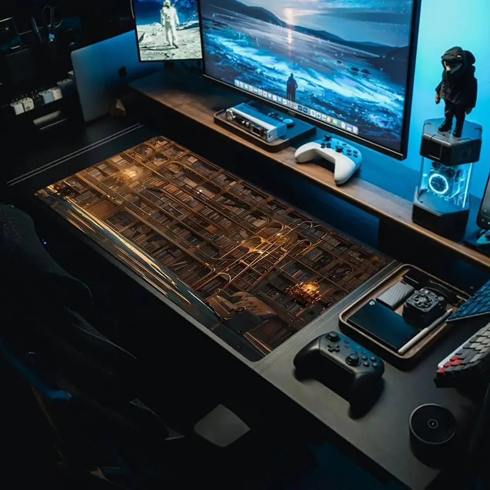 The Quiet Light of the LibraryLarge anti-dirt and anti-slip mouse pad
The Quiet Light of the LibraryLarge anti-dirt and anti-slip mouse pad