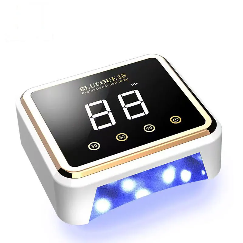 Wholesale Professional 48W Cordless UV Nail Lamp Quick Drying Gel Glue Nail Lamp Rechargeable Nail Device With Metal Base
Wholesale Professional 48W Cordless UV Nail Lamp Quick Drying Gel Glue Nail Lamp Rechargeable Nail Device With Metal Base